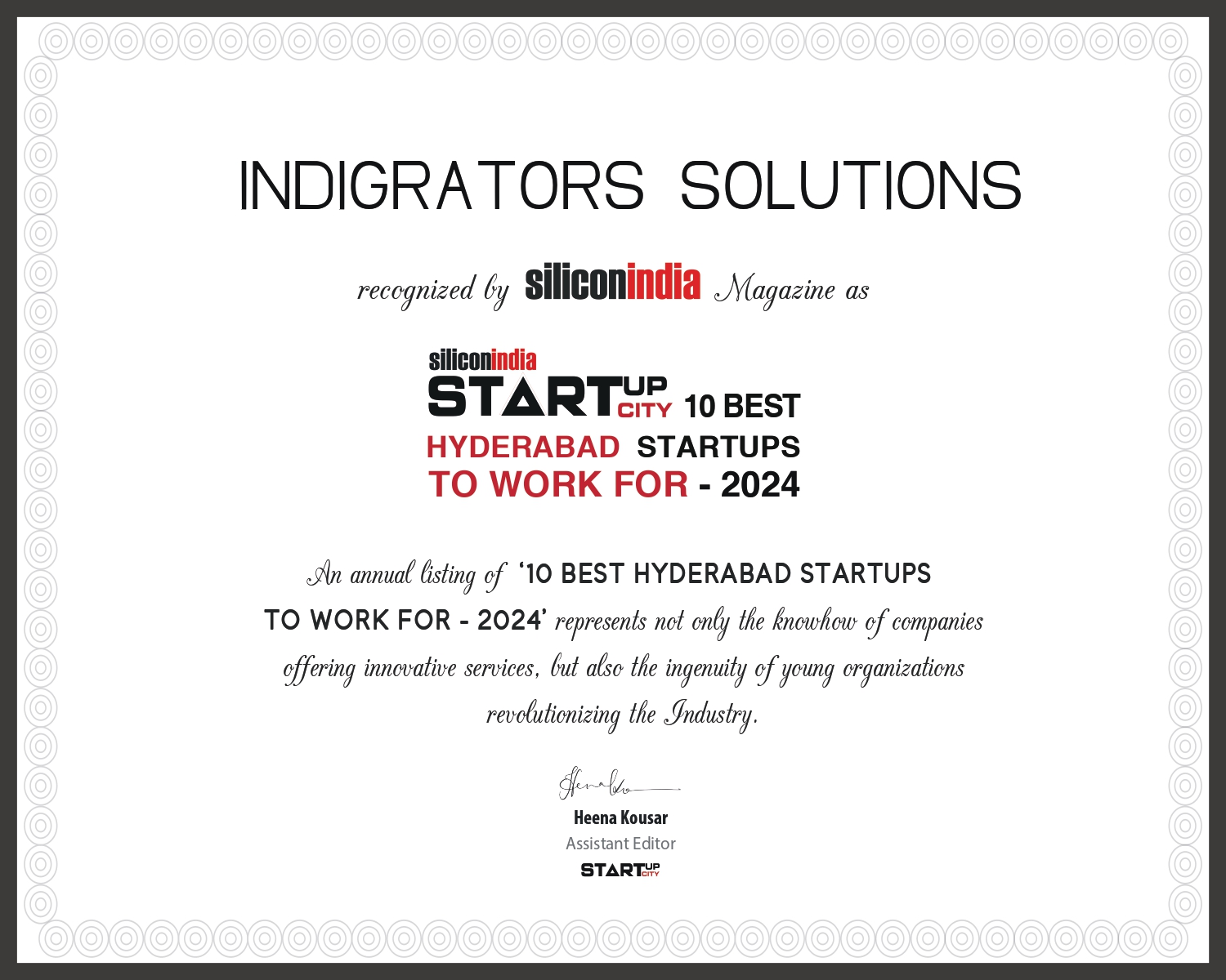INDIGRATORS SOLUTIONS: Building Scalable Digital Products for Success