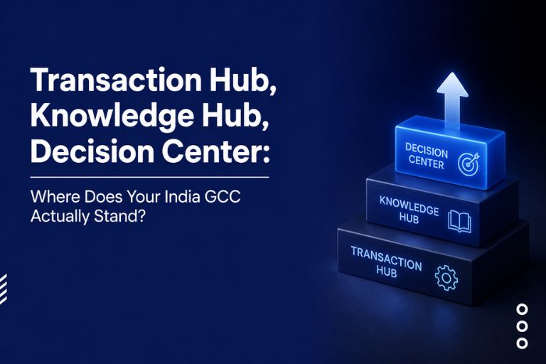 Transaction Hub, Knowledge Hub, Decision Center: Where Does Your India GCC Actually Stand?